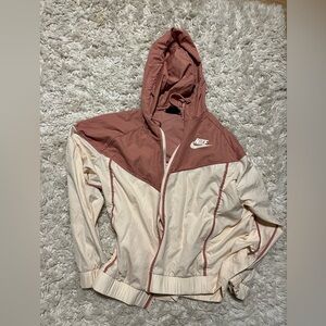 Nike pink running jacket